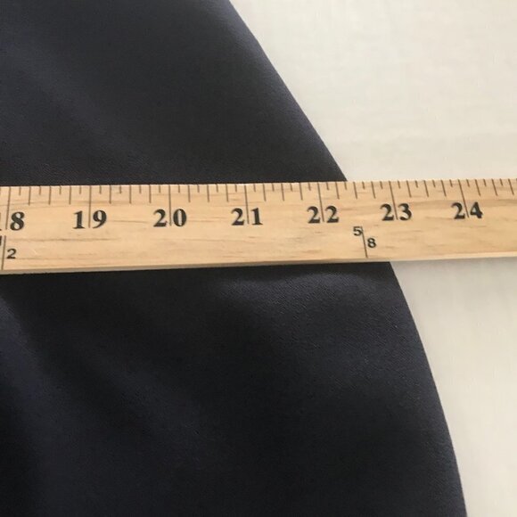 Worthington Navy Blue Sheath Style Dress - Picture 12 of 13